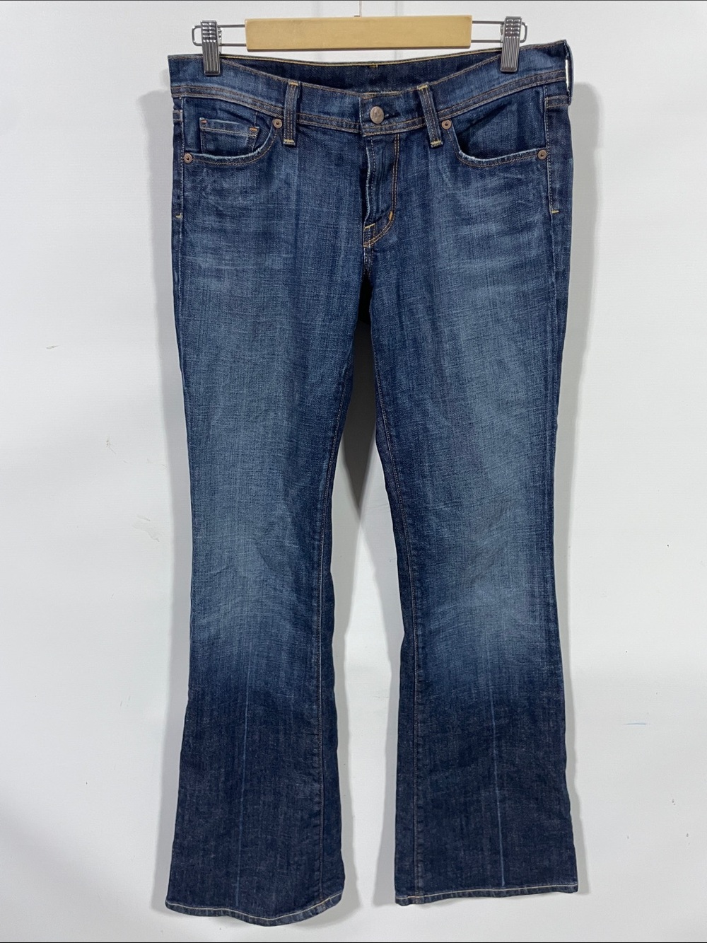 Citizens Of Humanity low waist flare Dark Blue Flare Jeans